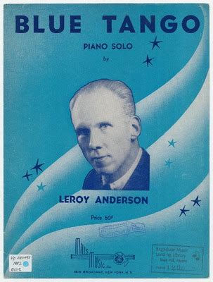 "Blue Tango " by Leroy Anderson