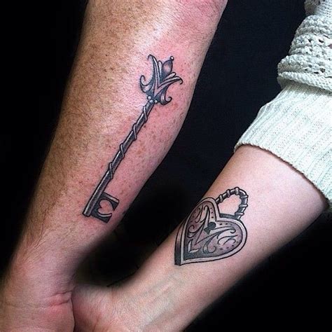 156 Stylish Lock & Key Tattoos & Meanings | Key tattoo designs, Tattoos ...