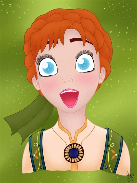 Anna - Frozen Fever Fan Art (38222108) - Fanpop