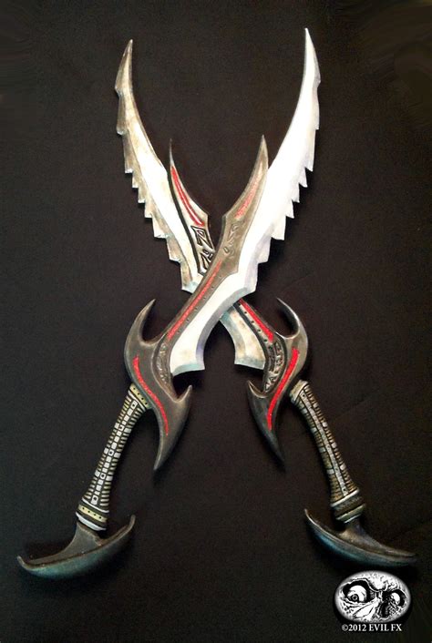 Skyrim Daedric Sword Video Game Costume Prop Weapon EVA Foam Build How ...