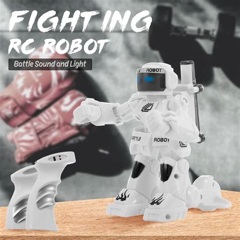 Kids Toys 777 615 2.4G RC Robot Battle Boxing Robots Remote Control Fighting Toys for Children ...