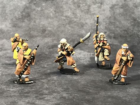 Painted Samurai and Ashigaru Miniatures - Bay Area Miniatures