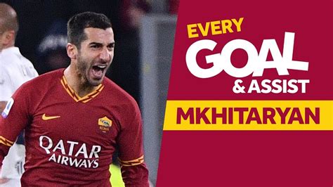 HENRIKH MKHITARYAN | Every goal and assist | Season 2019-20 - YouTube