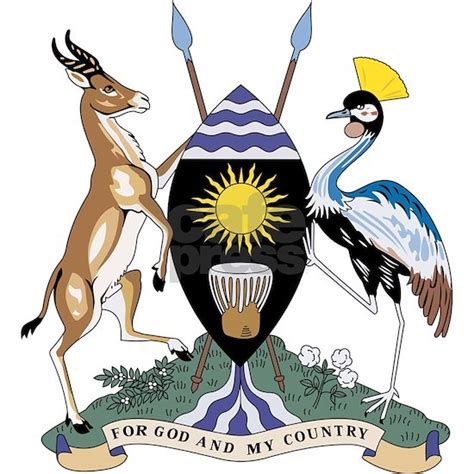 uganda Coat of Arms Yard Sign by countryapparel - CafePress