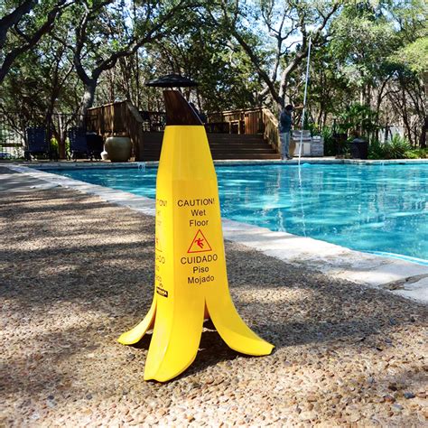 The Banana Cone, A 'CAUTION! Wet Floor' Sign Designed to Look Like a ...