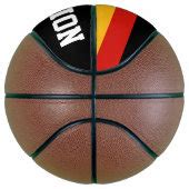 GERMAN FLAG COLORS + your ideas Basketball | Zazzle