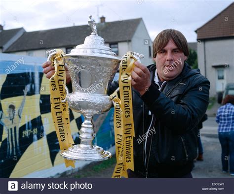 Auchinleck Talbot football club parade (yet again the Scottish Cup Stock Photo: 69116590 - Alamy