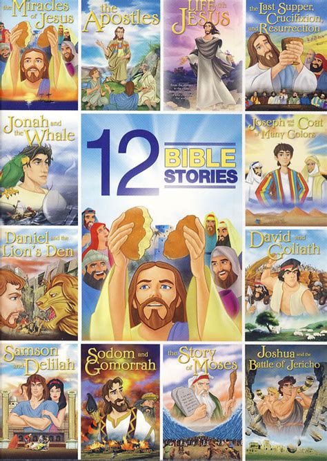 12 Bible Stories (Animated)(Value Movie Collection) on DVD Movie