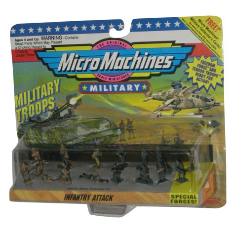 Micro Machines Military Infantry Attack #17 Collection Toy Figure Set - Walmart.com - Walmart.com