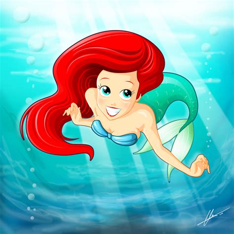 Little Mermaid Ariel by Witchking00 on DeviantArt