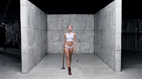 Miley Cyrus Wrecking Ball Video Stills-13 – GotCeleb