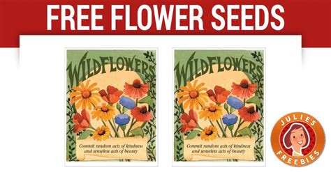 Free Wildflower Seeds - Julie's Freebies