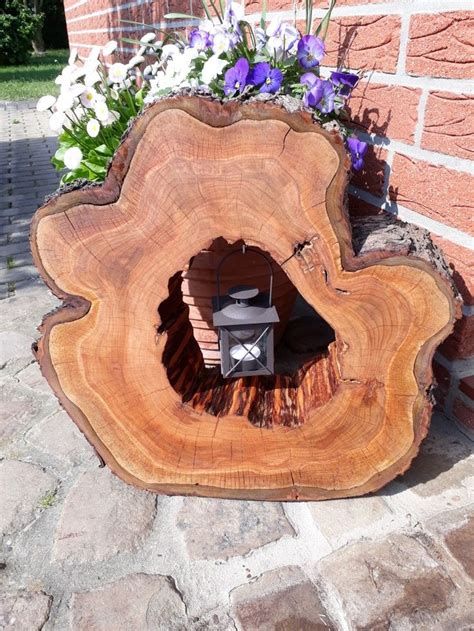 Gartenlaterne aus Kirsche Wood Projects, Crafts, Quick, Recycled Wood ...