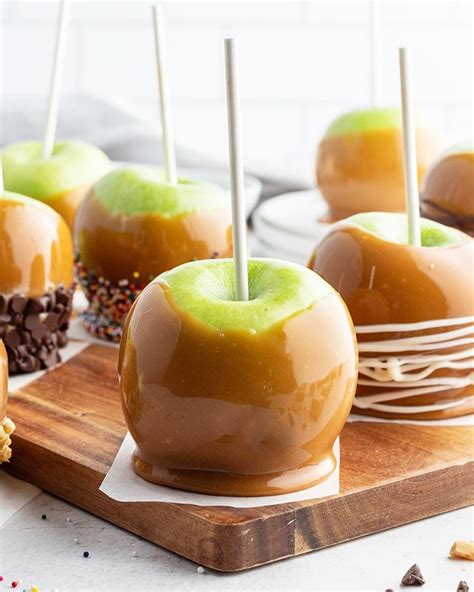 Easy Caramel Apples – Like Mother, Like Daughter