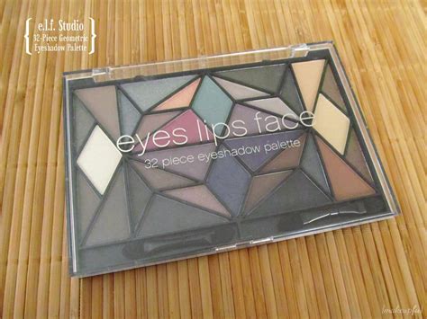 e.l.f. Studio 32-Piece Geometric Eyeshadow Palette {Review} | {makeupfu}