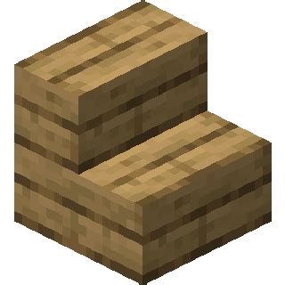 Oak Stairs | How to craft oak stairs in Minecraft | Minecraft Wiki