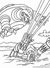 Goldorak color Page  Printable Cartoon coloring Pages sketch template