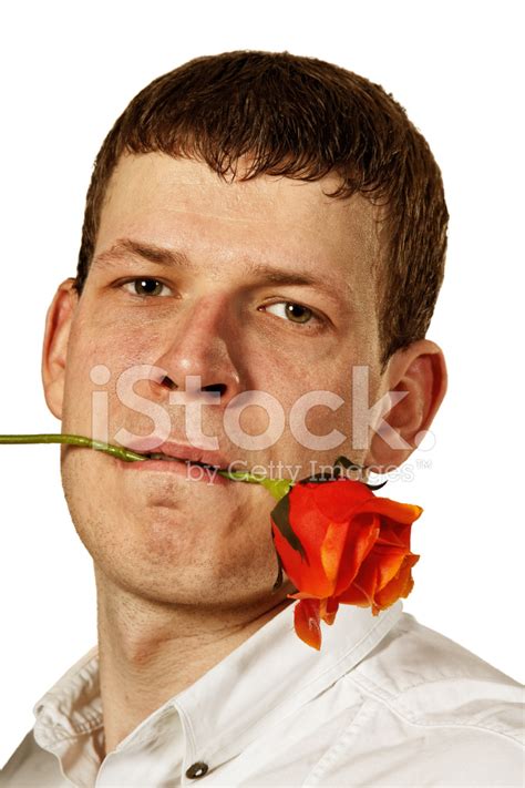 Man With Flower. Stock Photo | Royalty-Free | FreeImages