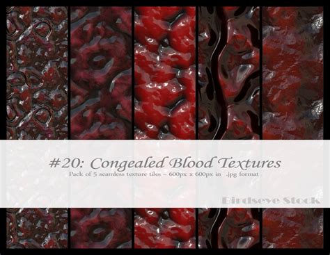 Congealed Blood Textures by BirdseyeStock on DeviantArt