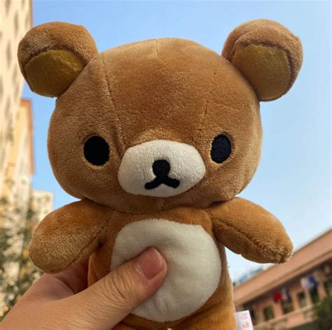 Rilakkuma plush KAWAII cute brown bear plush 20cm | Etsy