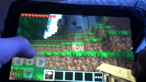 Minecraft gameplay on Kindle Fire - YouTube