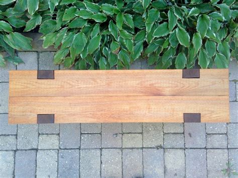 Wood Bench Outdoor Modern Rustic Garden Patio Entryway Dining - Etsy UK