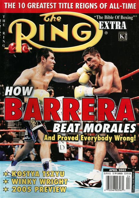 Best I Faced: Marco Antonio Barrera - The Ring