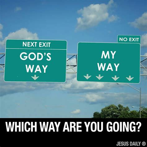 Gods way or my way Sunday Messages, Bible Verses, Scripture, Bible ...