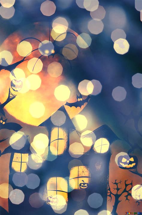 Download free picture Halloween bokeh background on CC-BY License ~ Free Image Stock tOrange.biz ...