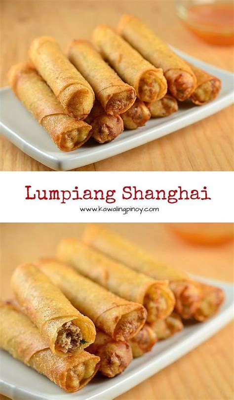 Pinoy Lumpiang Shanghai Ingredients