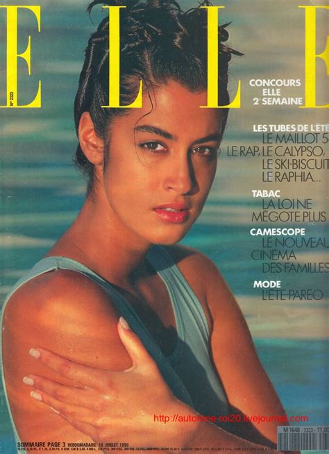 Yasmeen Ghauri | Photography by Marc Hispard | For Elle Magazine France | July 1990 ☆ # ...