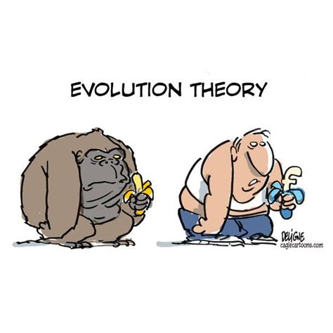 Evolution theory and facebook - Cartoons - Allvoices | Daily cartoon, Evolution, Cartoon