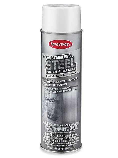 Sprayway Stainless Steel Spray Cleaner - 15 OZ - Vacuum Specialists