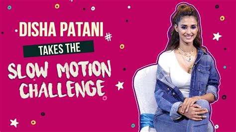 Disha Patani dances to popular Bollywood songs in slow motion | Bharat | Slow Motion Challenge ...