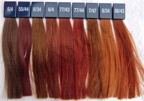 Wella Koleston Perfect Red Hair Color Chart | Images and Photos finder