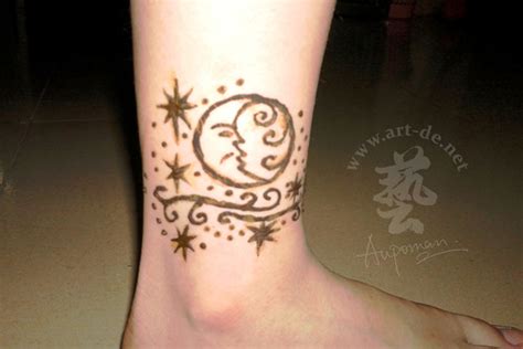 aupoman-hk-henna-tattoo-foot | henna tattoo by Aupoman in HK… | Flickr