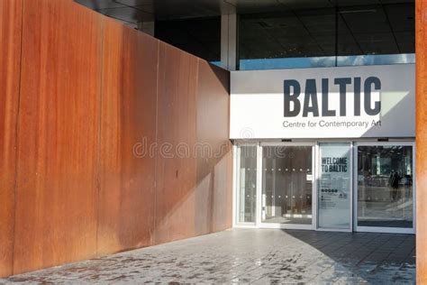 Entrance To BALTIC Art Gallery, on BALTIC Square, Gateshead, UK Editorial Photography - Image of ...