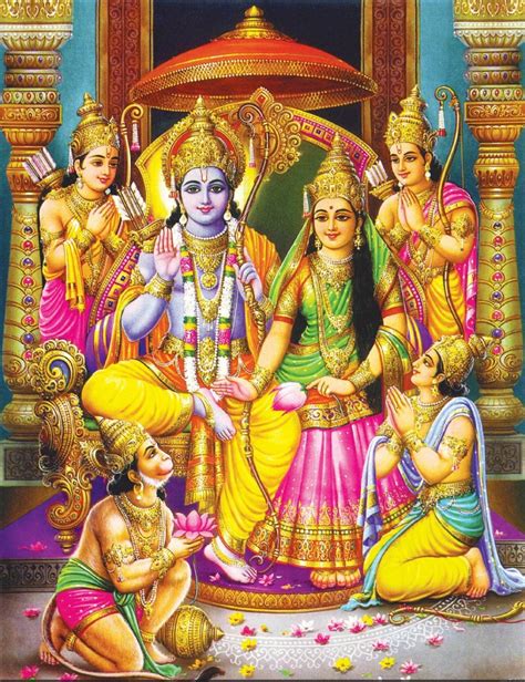 ramayana - Why Mother Sīta is shown holding lotus in Her left hand ...