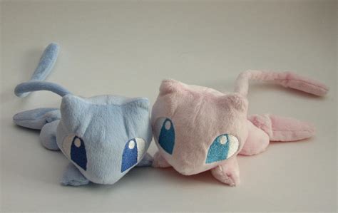 Mew plushies by Yukamina-Plushies on DeviantArt