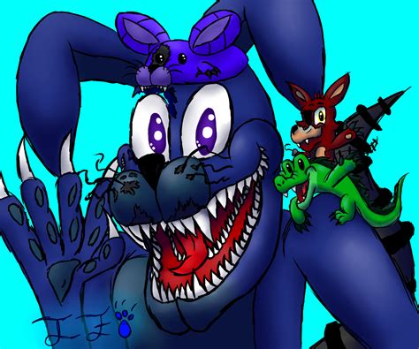 Nightmare Bonnie in Disney! (REMAKE AND REMASTER) by Sypro123a on DeviantArt