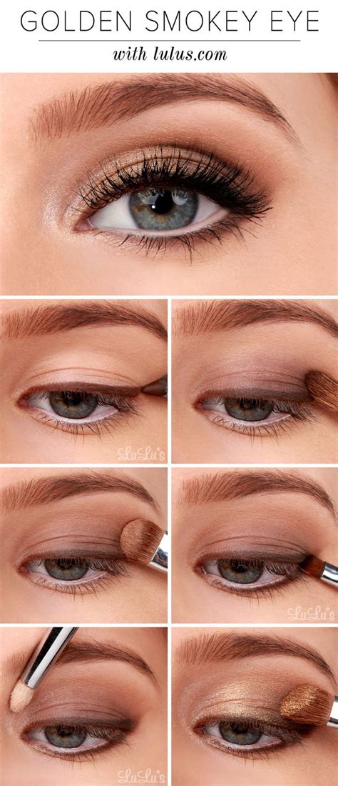 Lulus How-To: Golden Smokey Eyeshadow Tutorial - Lulus.com Fashion Blog ...