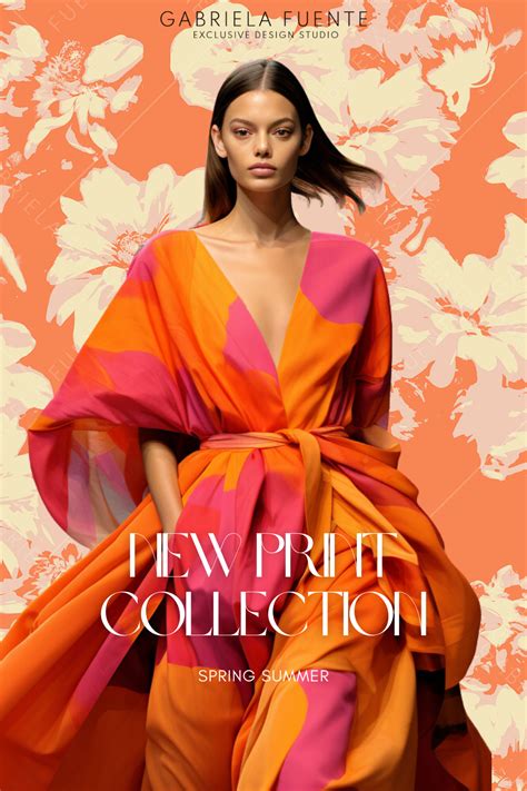 New Print Collection - Spring Summer in 2024 | Trendy graphic design, Social media design ...