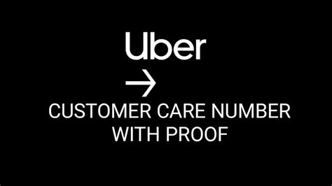 Uber customer care number - YouTube