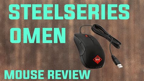 Steelseries OMEN mouse Product Review - YouTube