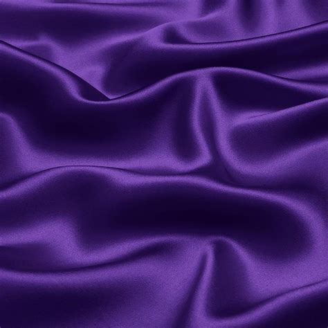 Solid Purple Charmeuse 100% Pure Silk Fabric for Fashion | YTFabric.com