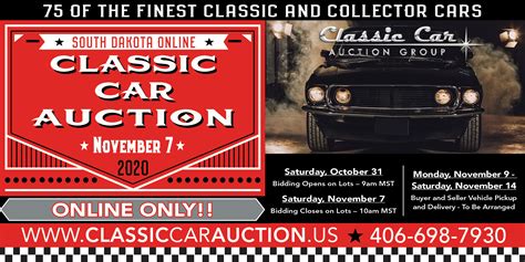 Classic Car Auction Group - November 2020 Online Classic Car Auction