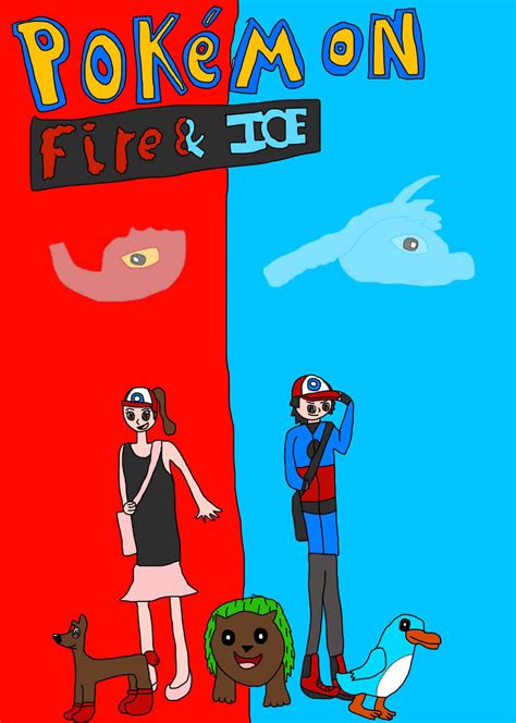 Pokemon Fire and Ice Poster remake by ESLM-Studios on DeviantArt