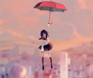 96+ Anime Girl Umbrella Wallpaper For FREE - MyWeb