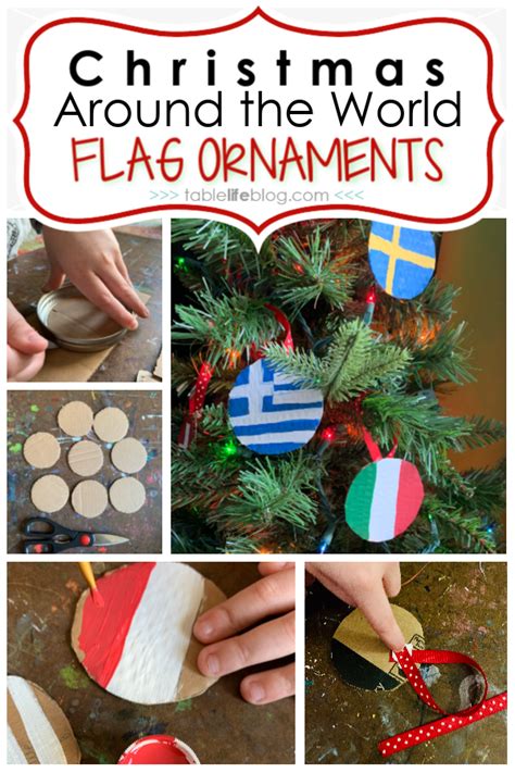 Explore Global Christmas Traditions with These DIY Flag Ornaments