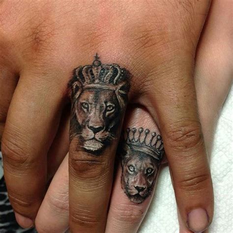 Lion King and Queen Tattoos - Best Tattoo Ideas Gallery